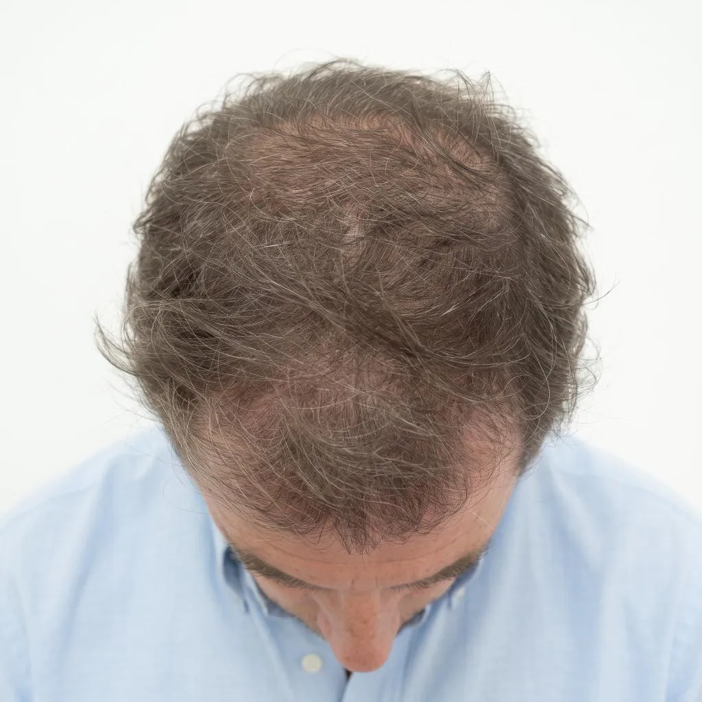 Paciente después de su tratamiento en Novo Hair